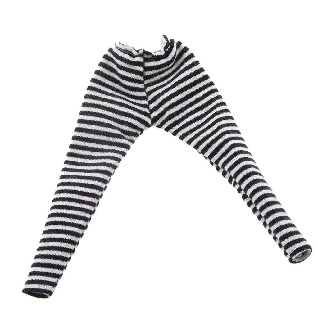 Stripe Tights Leggings for 1:6 Doll Blythe Clothes Q8307