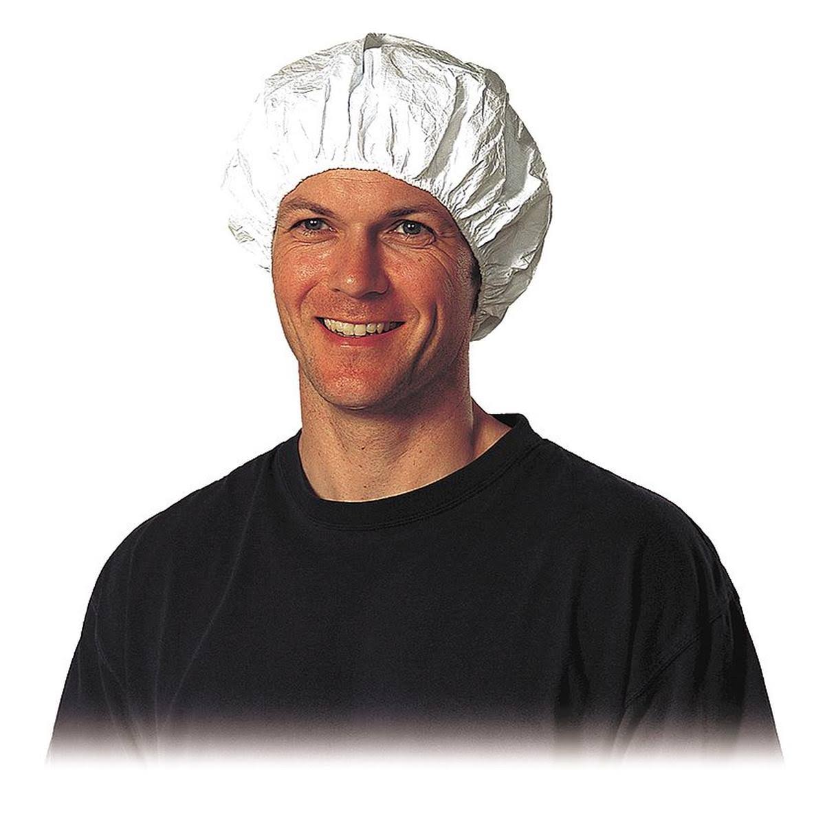 White Bouffant Cap, PK250 F6052