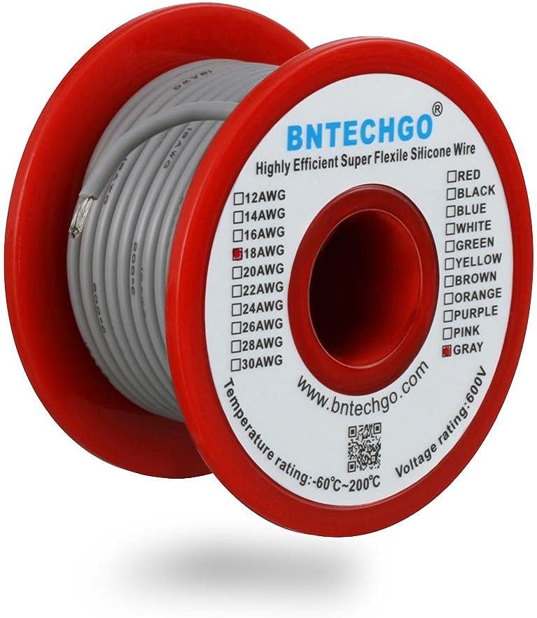 18 Gauge Silicone Wire Kit 7 Color Each 50 ft Stranded Tinned Copper Wire Pack of 2 P175