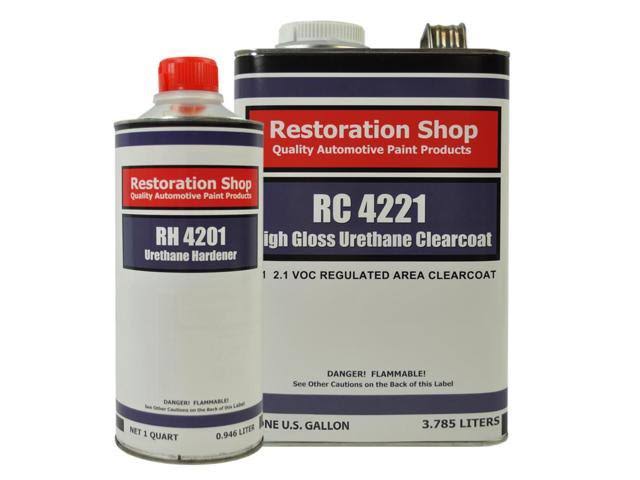 Gunmetal Grey Metallic Urethane Basecoat Automotive Car Paint, 1 Gallon Kit R965