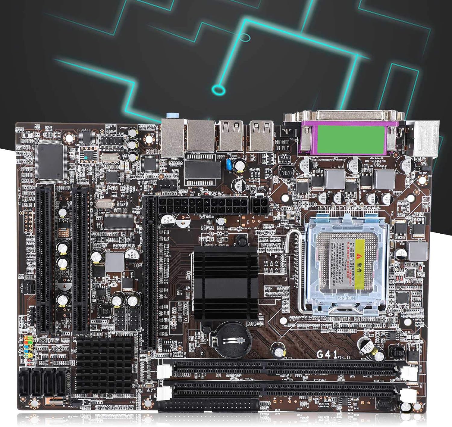LGA 771 DDR3 m-ATX Motherboard with Integrated Graphics Card Q304328