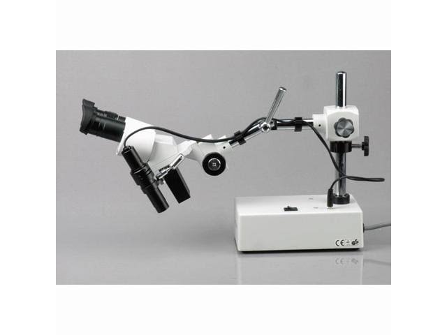 20X & 40x Widefield Stereo Microscope with Boom Arm Stand Y85337