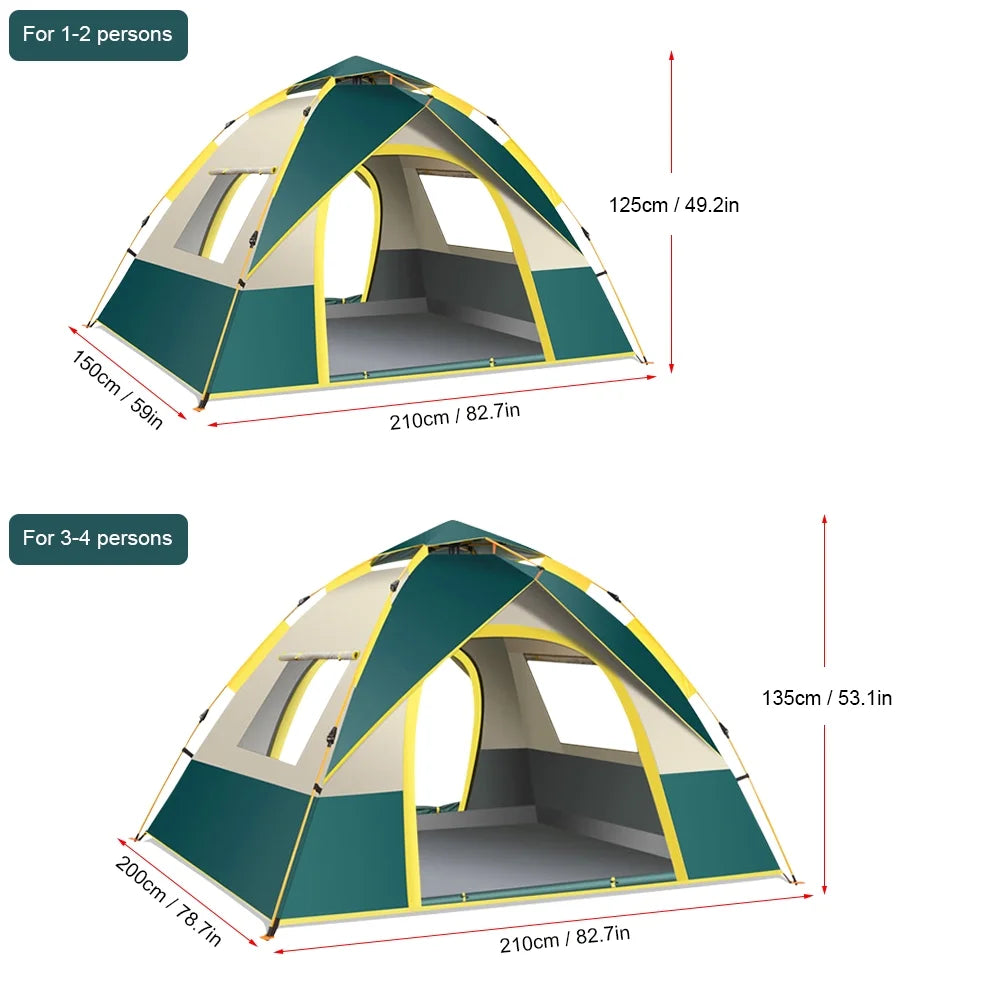 Portable Pop Tent for 1 2 Person N855