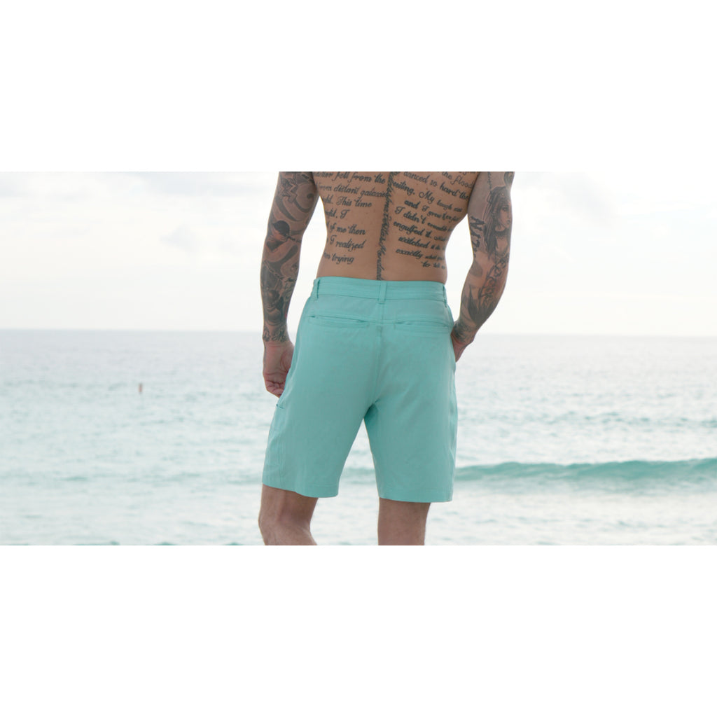 Aruba Blue Walking Shorts H4950