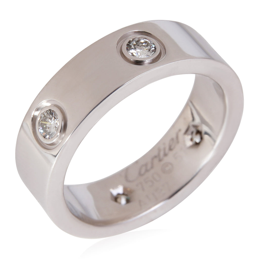 18k White Gold Diamond Ring T114095