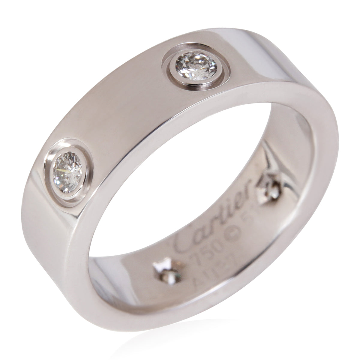 18k White Gold Diamond Ring T114095