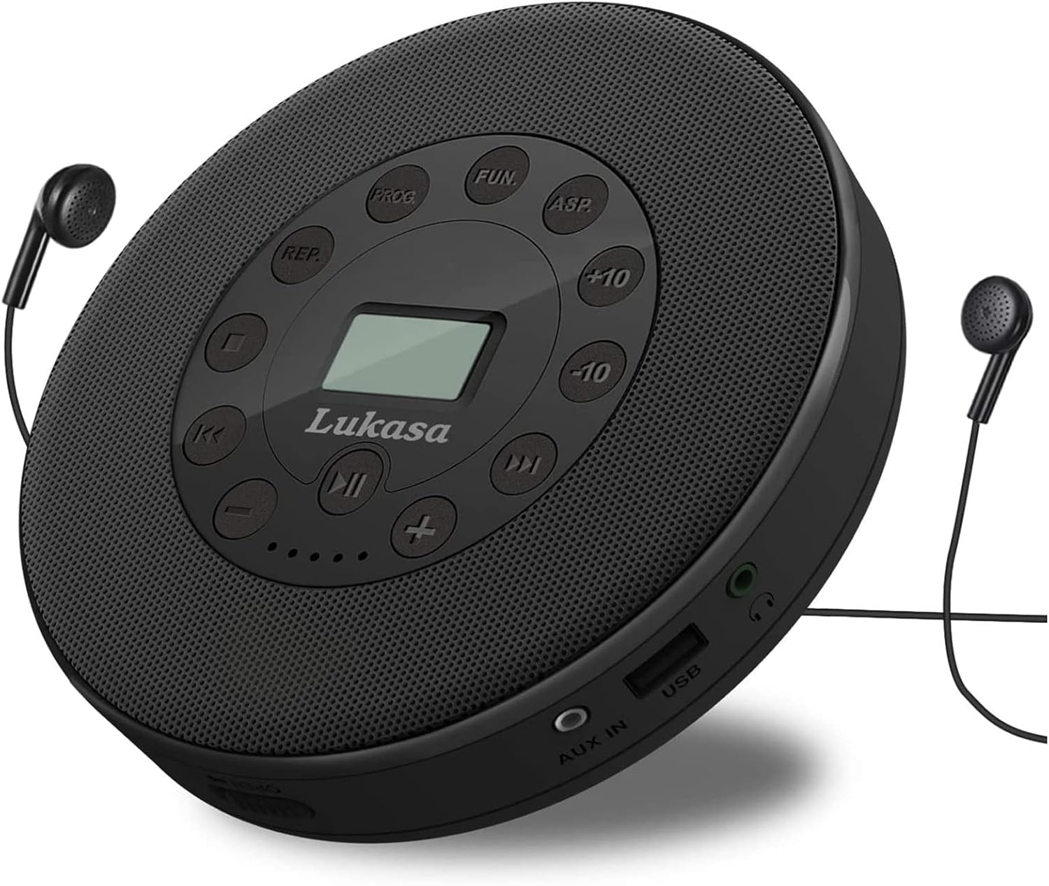 Rechargeable Portable Bluetooth CD Player with Stereo Speaker C986