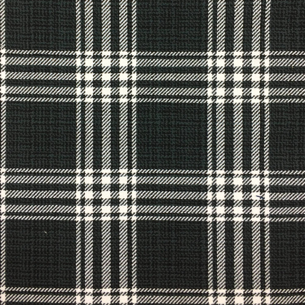 Twin Wingback Headboard Barnegat Plaid Black Sea F552