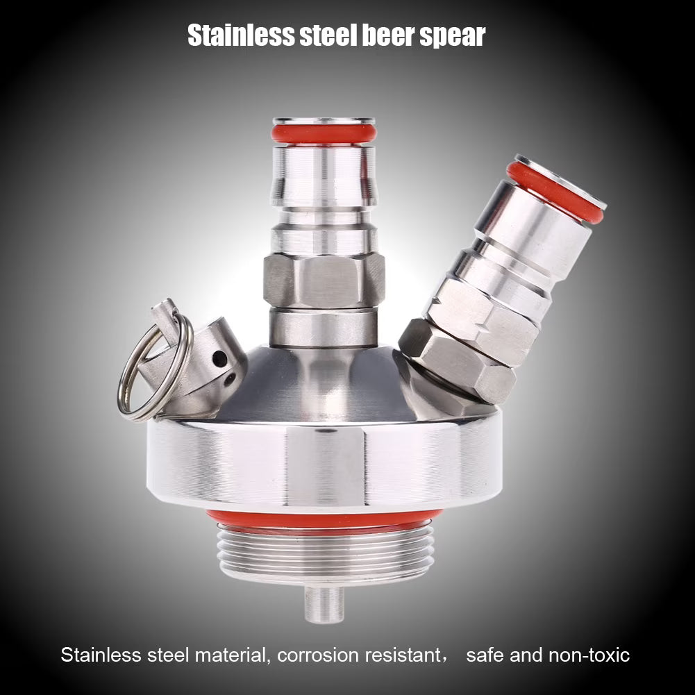 Dispensador de Cerveza de Acero Inoxidable para Barrilete N27523