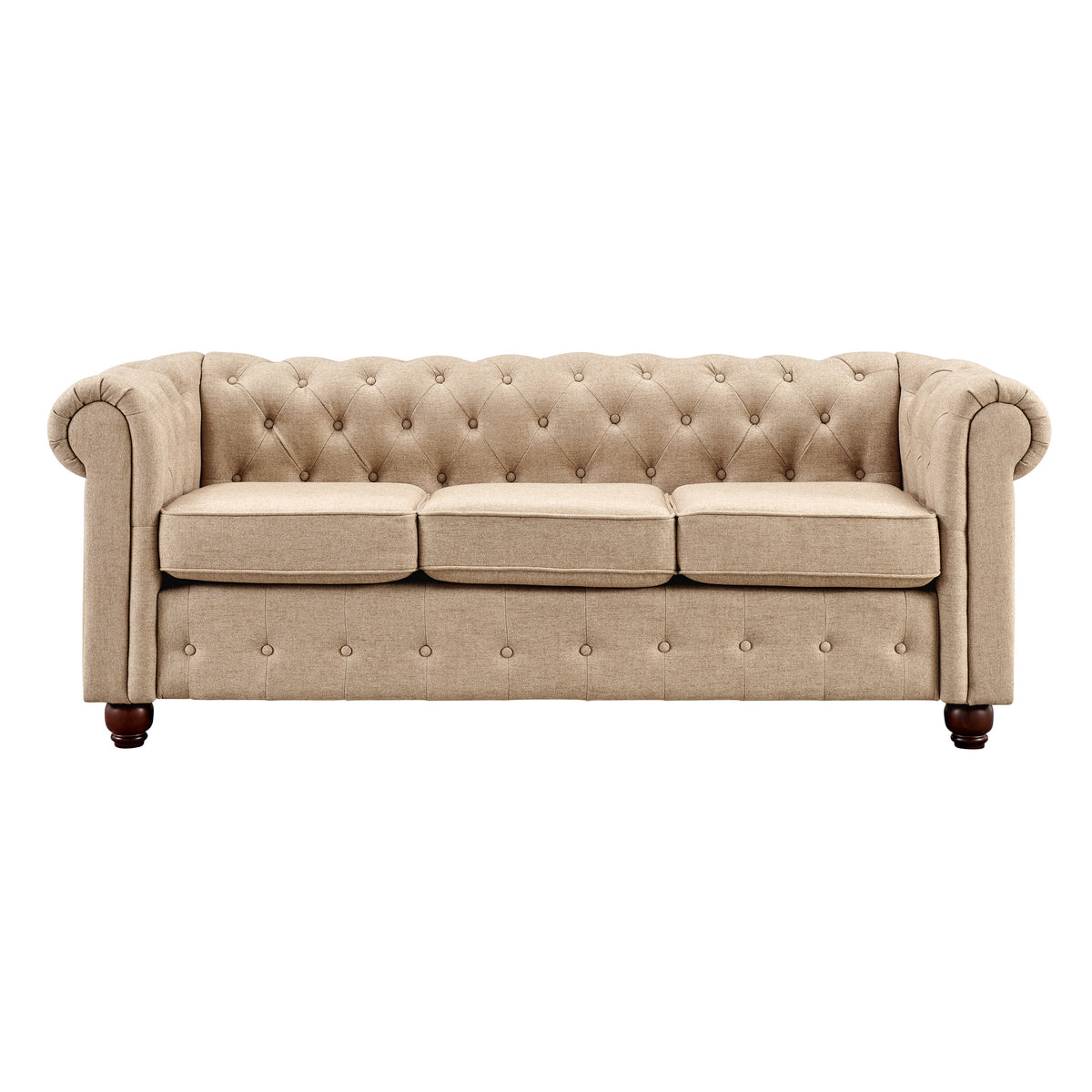 Cream 3pc. Living Room Set P58591