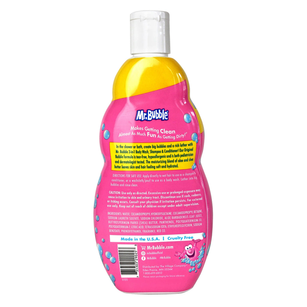 3-in-1 Body Wash, Shampoo & Conditioner, Bubblegum Scent, 16 fl. oz. Q748756