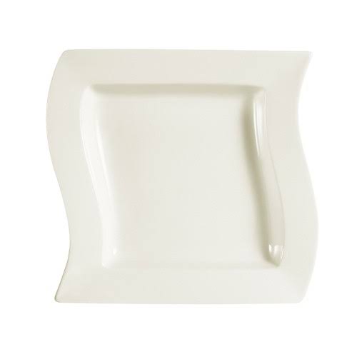 White Stoneware Square Pasta Bowl 24 oz Z22291