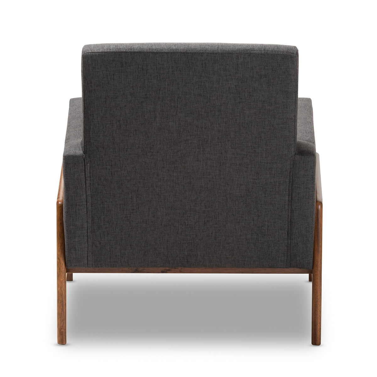 Charcoal Fabric Lounge Chair S19482