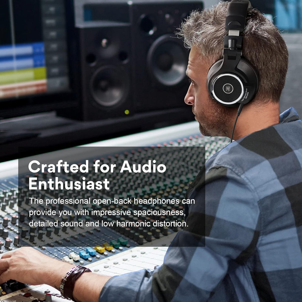 250 Ohm Open Back Studio Headphones with Velour Earmuffs W7987