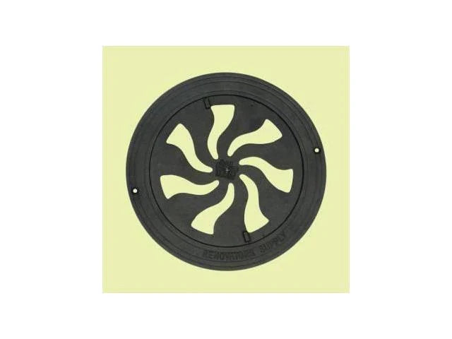 10 Round Cast Aluminum Wall Floor Vent Grate M93122