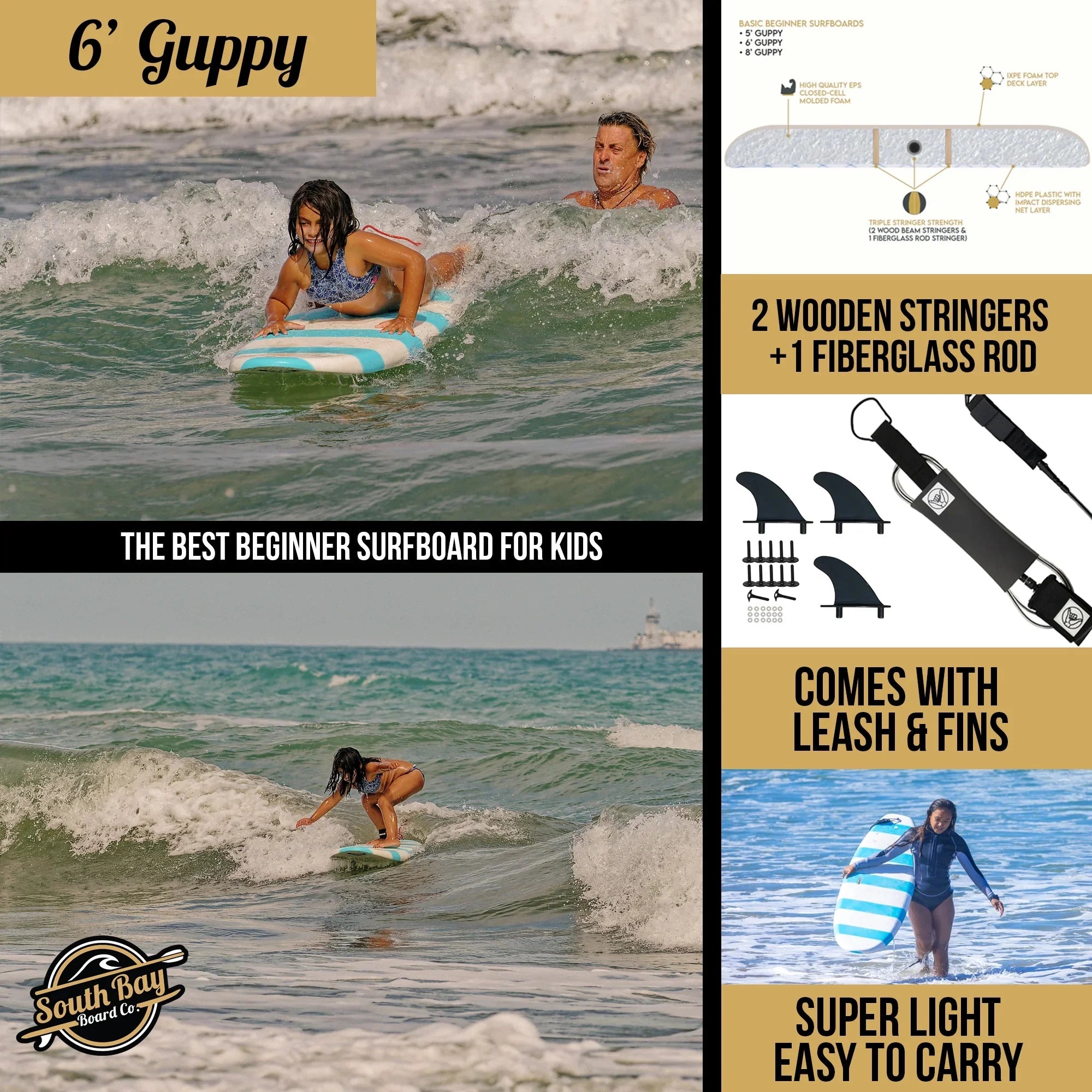 6' Guppy Surfboard S13995
