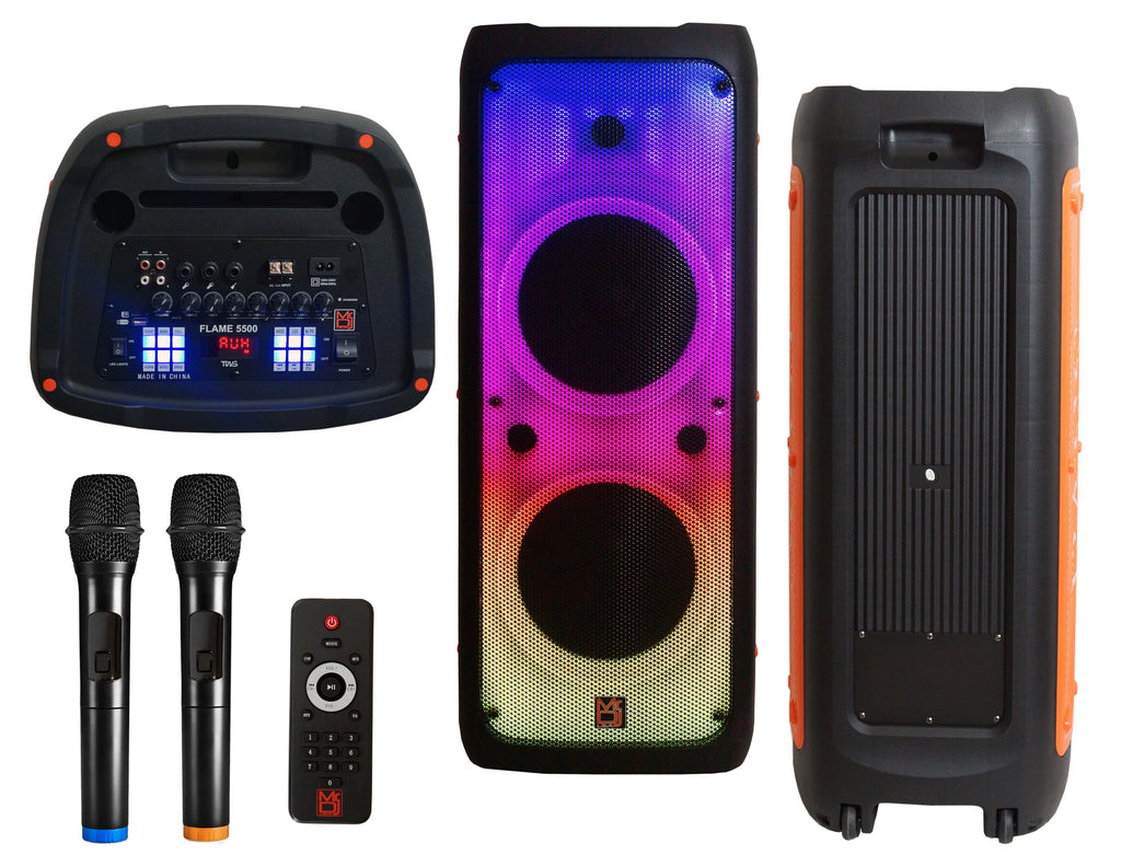 Dual 12” 3-Way Powered PA Loudspeaker S575