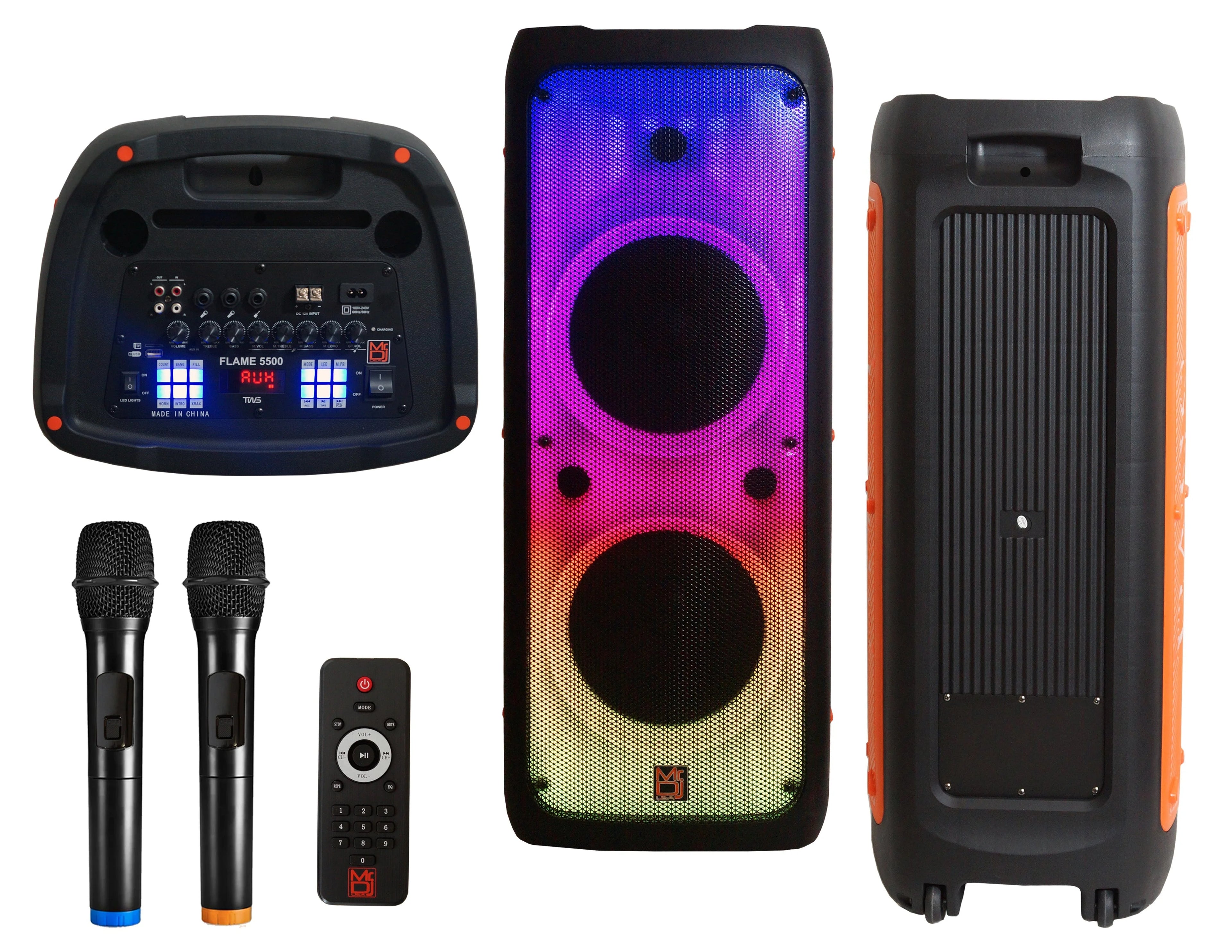 Dual 12” 3-Way Powered PA Loudspeaker S575