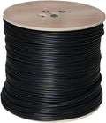 RG59 Siamese Cable with 18/2 Power and 24/2 DATA, 1000-Feet (Black) K646