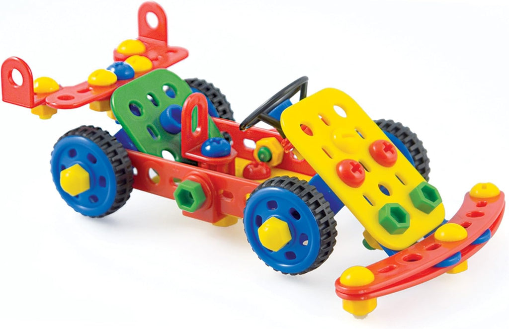 128 Pieces Construction Set with Storage Case H413