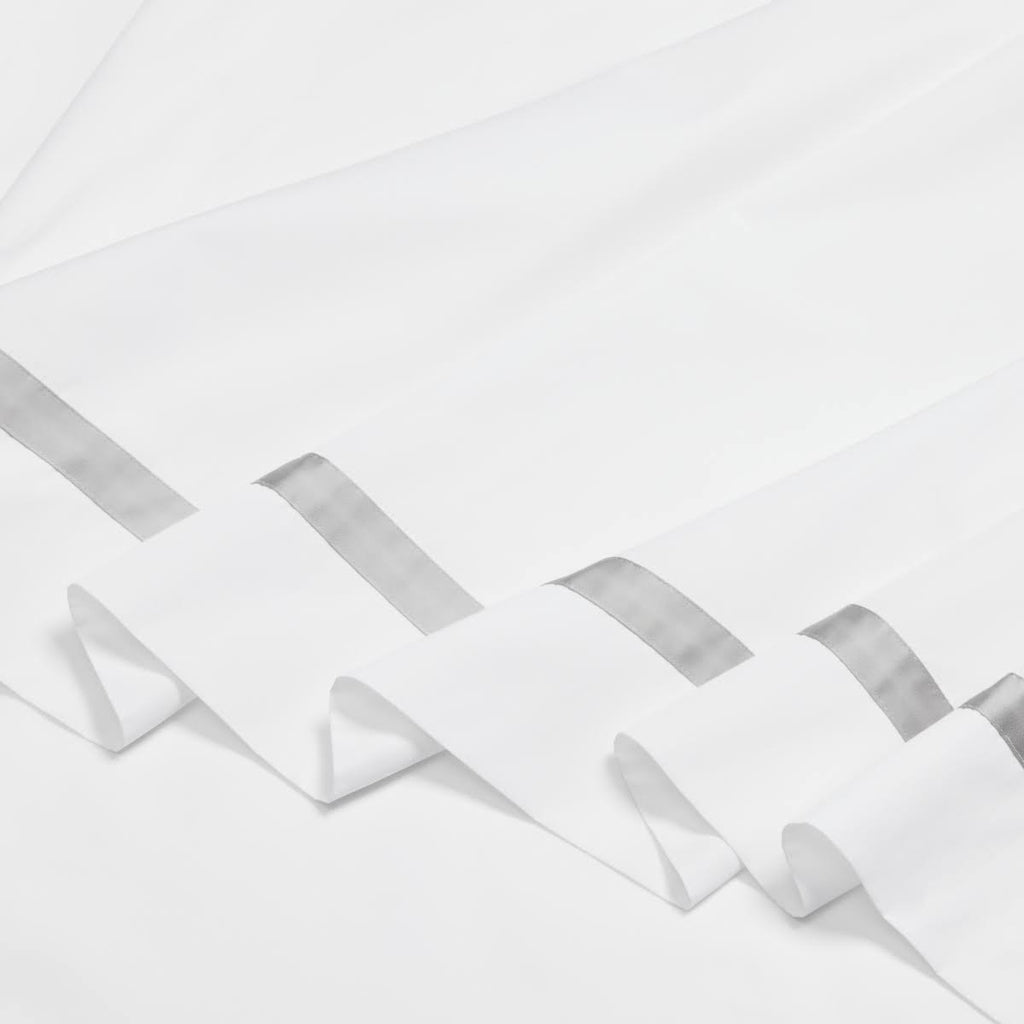 King 600 Thread Count White Flat Sheet R371405