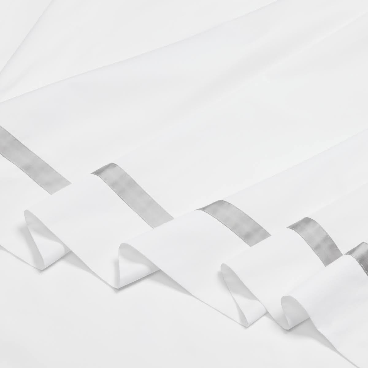 King 600 Thread Count White Flat Sheet R371405