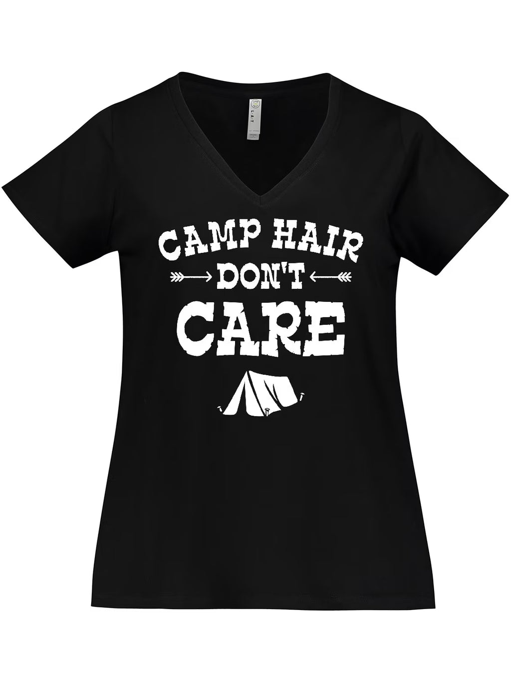 Women's Plus Size V-Neck T-Shirt H494