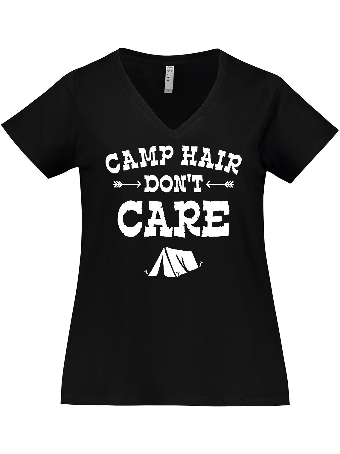 Women's Plus Size V-Neck T-Shirt H494