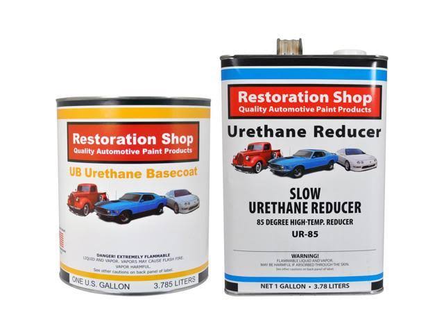 Gunmetal Grey Metallic Urethane Basecoat Automotive Car Paint, 1 Gallon Kit R965