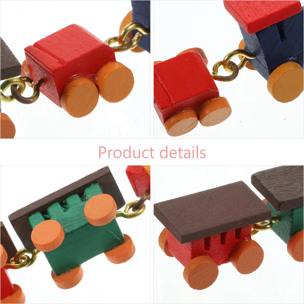 Metal Wooden Train Toy T366263