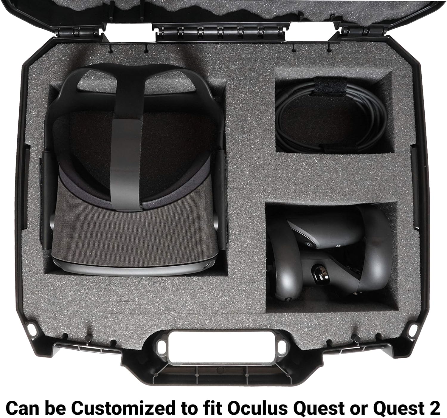 Hard Case for VR Gaming Headset & Accessories with Elite Strap V142382
