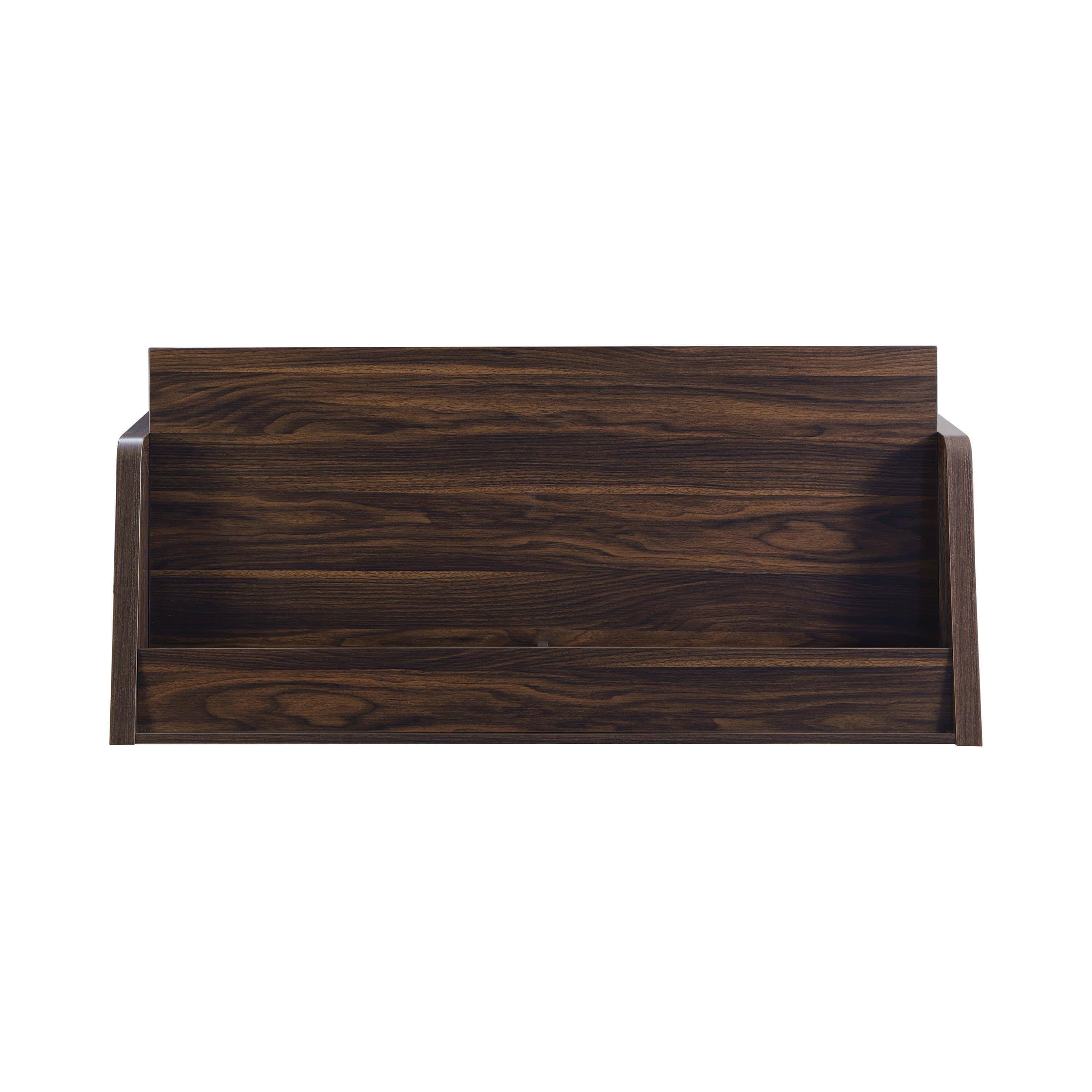 Walnut Writing Desk with Outlet Z850