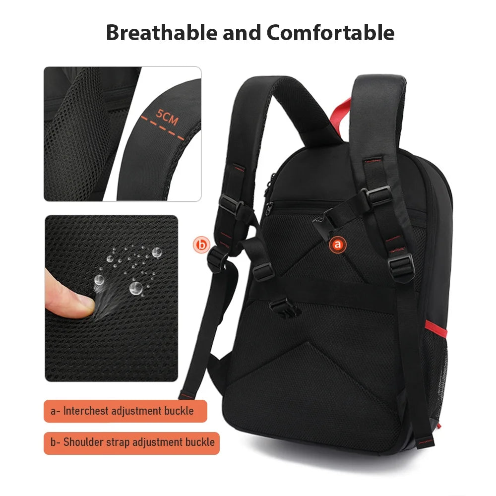 15.6 Inch Water-resistant Camera Backpack G604421