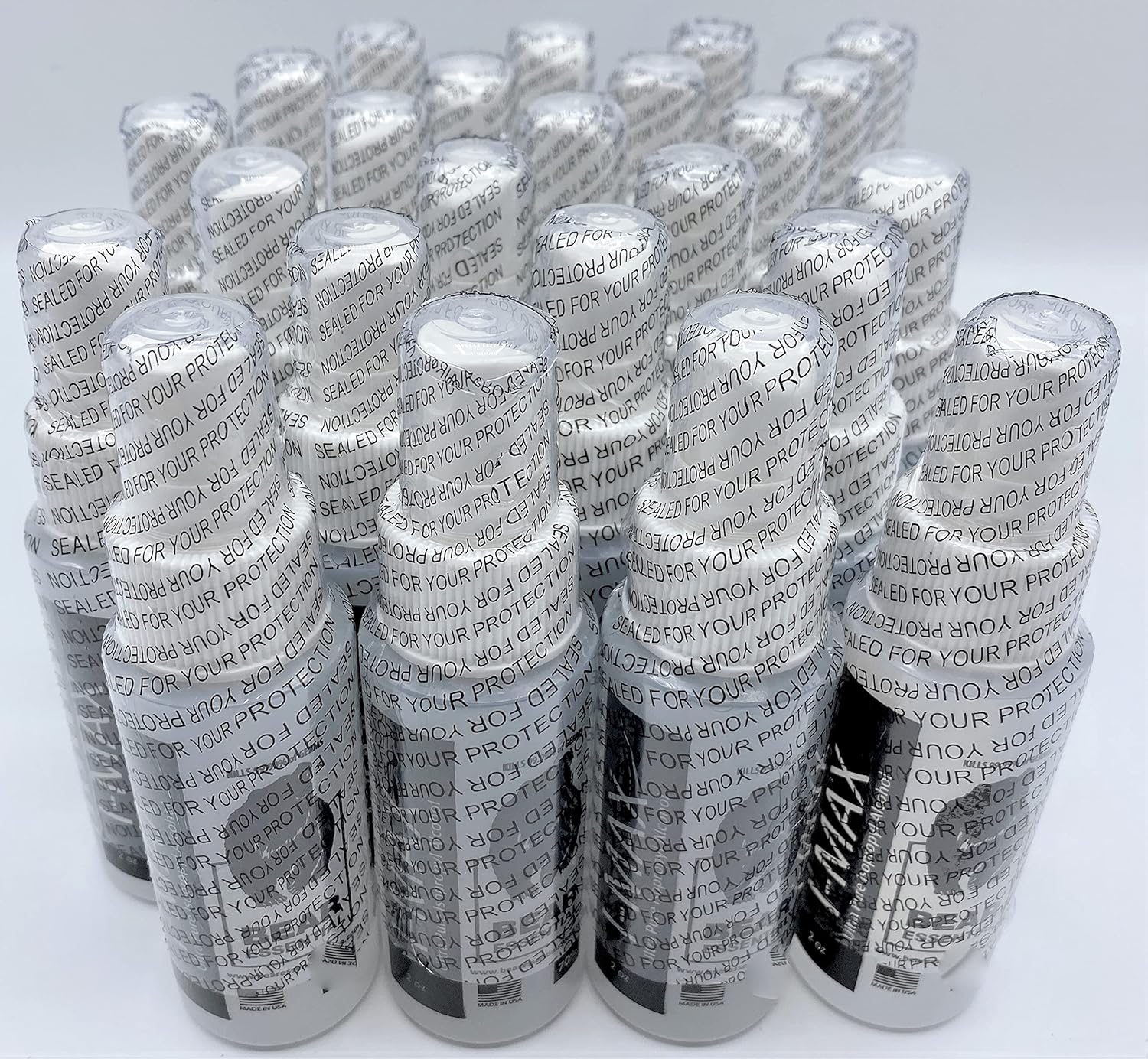 High Purity USP Grade Isopropyl Alcohol 70% 24 Spray Bottles 2 OZ Each W802