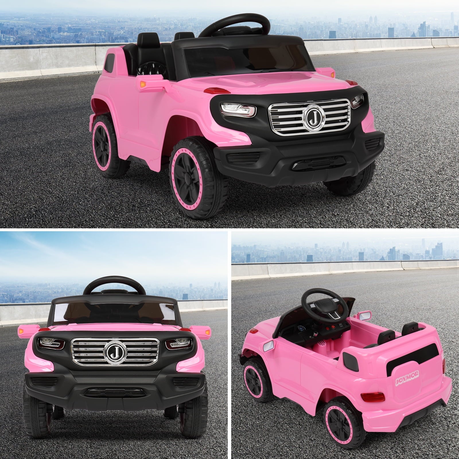 Pink Kids Ride on Car Electric Truck with Remote Control G81107