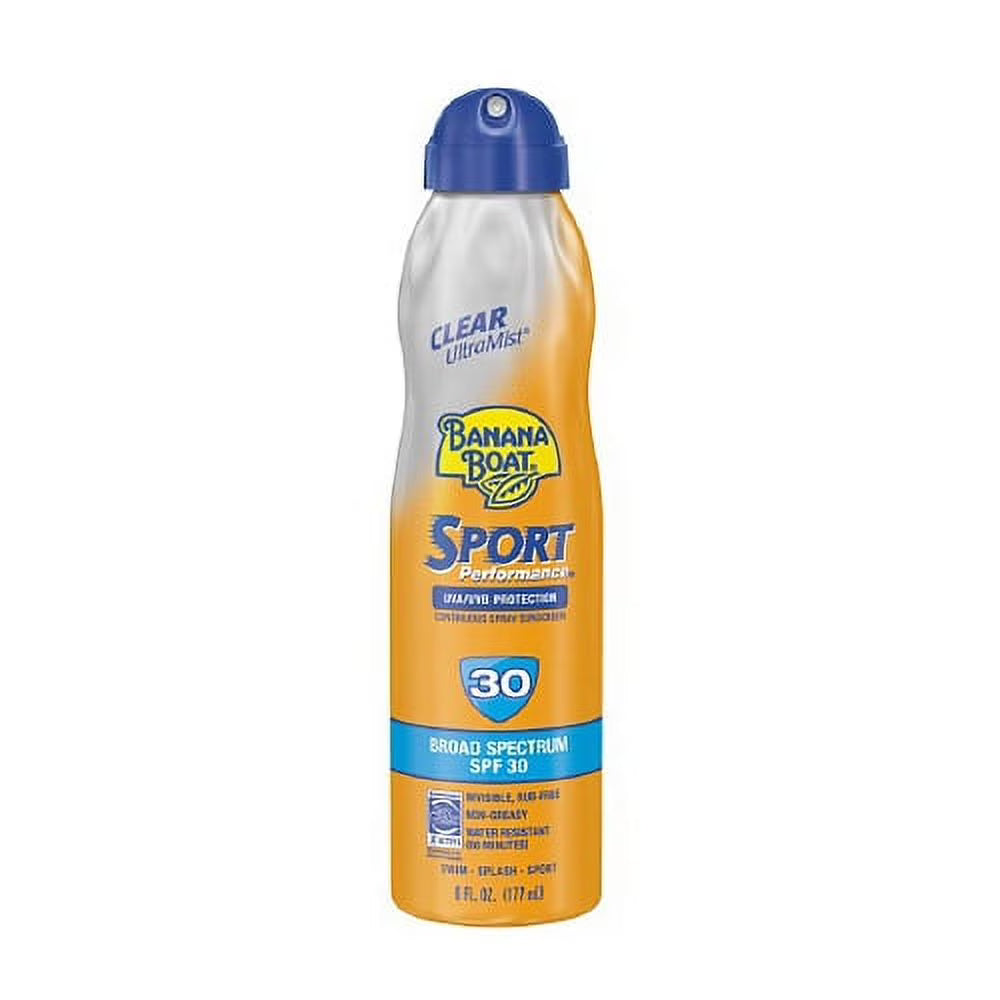 Ultra Mist Sport Continuous Spray Sunscreen SPF 30, 6 Oz, 6 Pack N35882