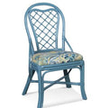 Navy Textured Sile Chair (Set of 2) D518