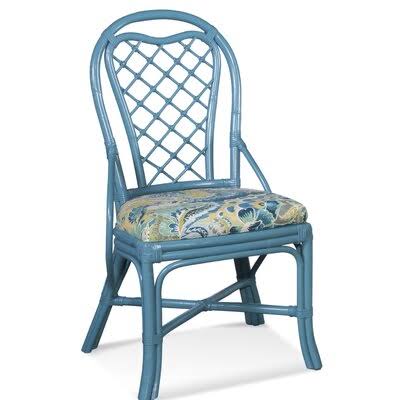 Navy Textured Sile Chair (Set of 2) D518