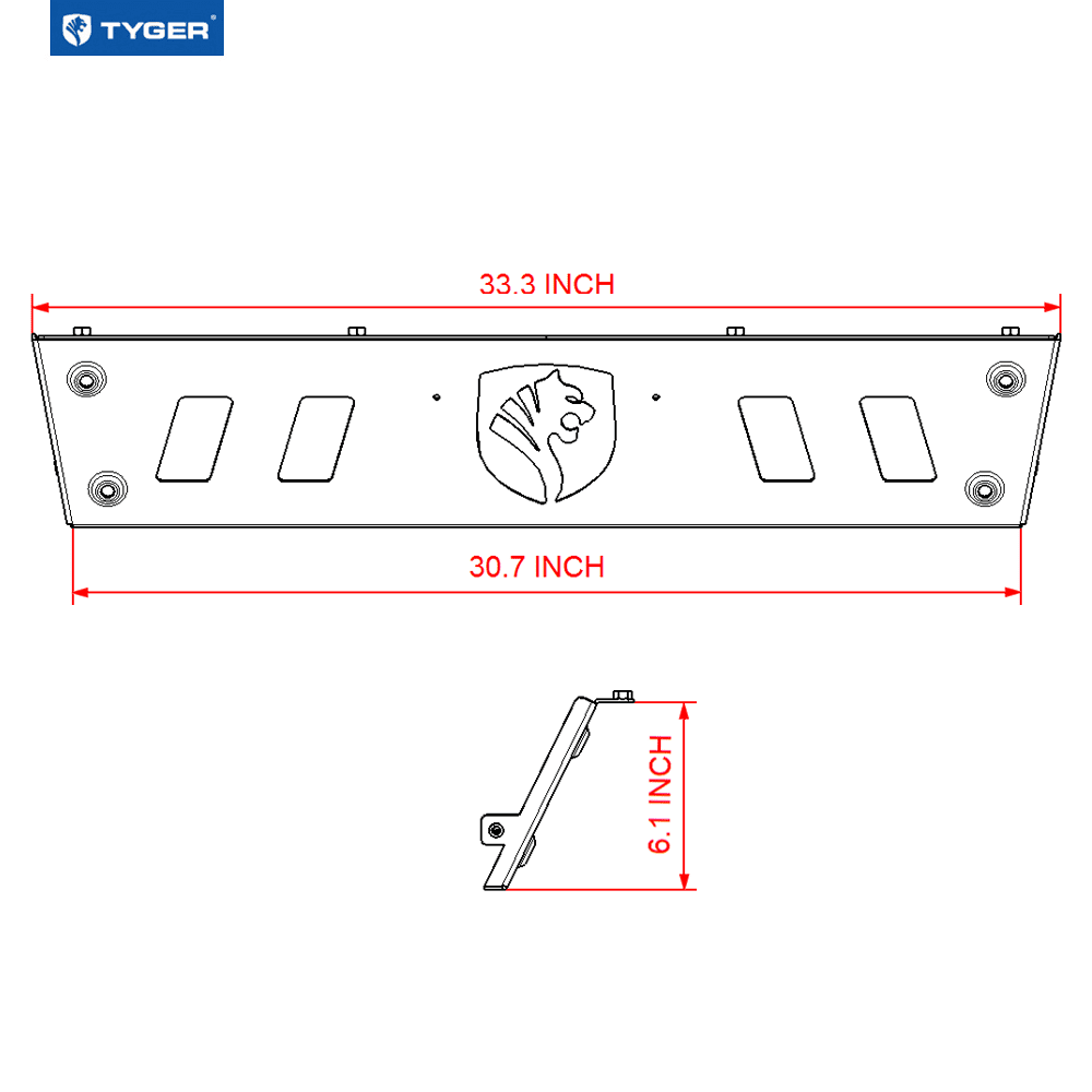 Skid Plate Compatible with 2007-2014 TOYOTA FJ CRUISER U477880