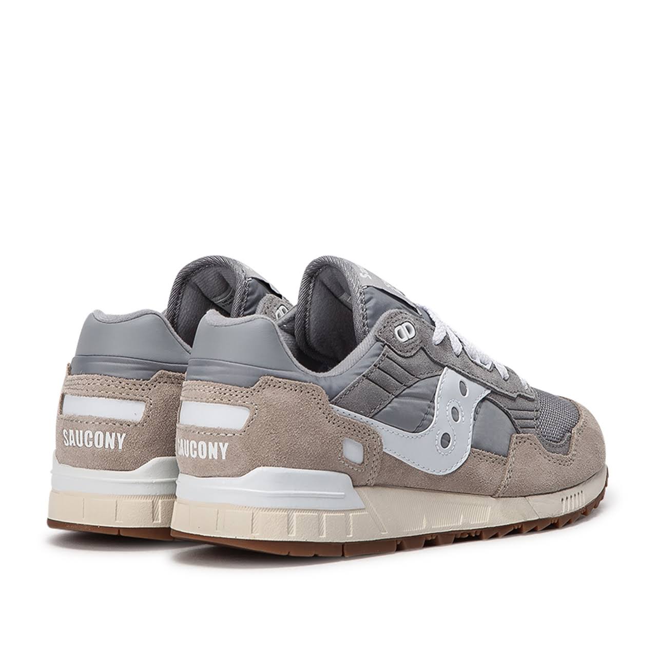 Grey White Vintage Sneakers W629824