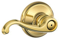 Bright Brass Privacy Door Lever Y962759