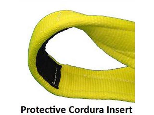 Nylon Recovery Strap with Cordura Eyes D464