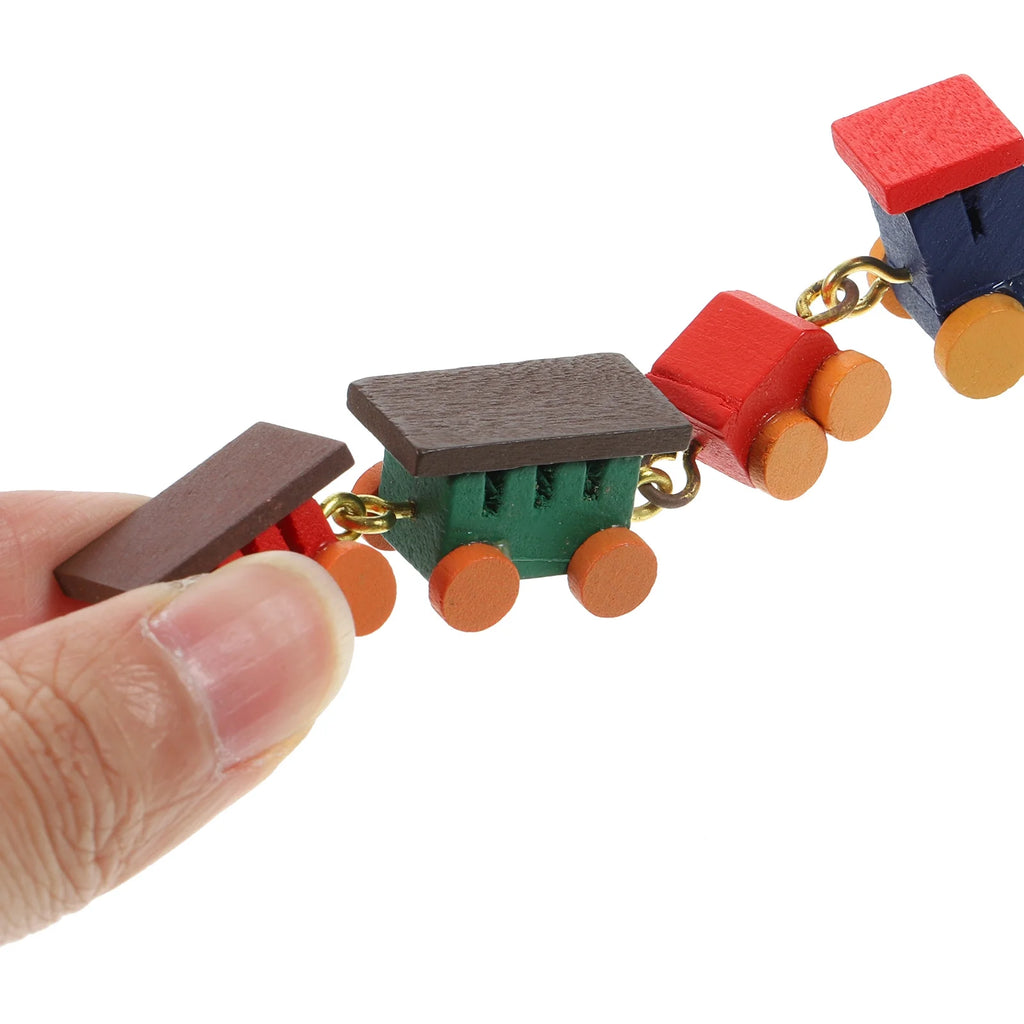 Metal Wooden Train Toy T366263