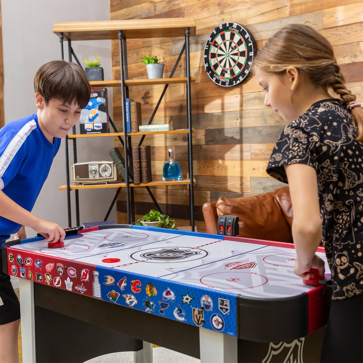 48 inch Electronic Indoor Hockey Game Table Set X2680
