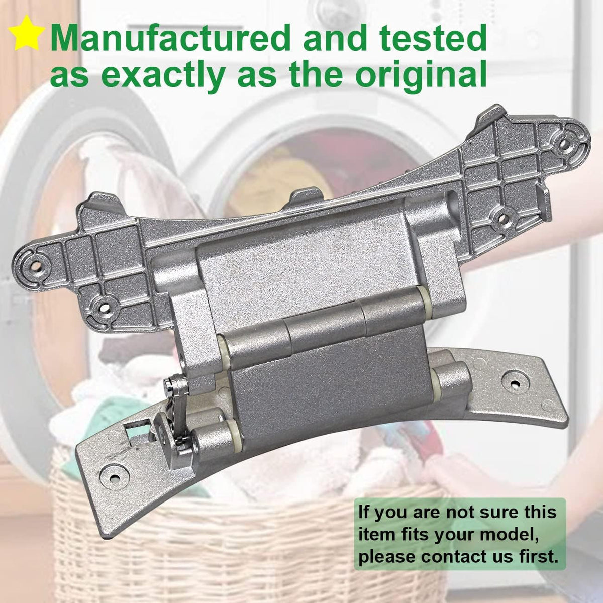 Washer Door Hinge Pack of 2 H821