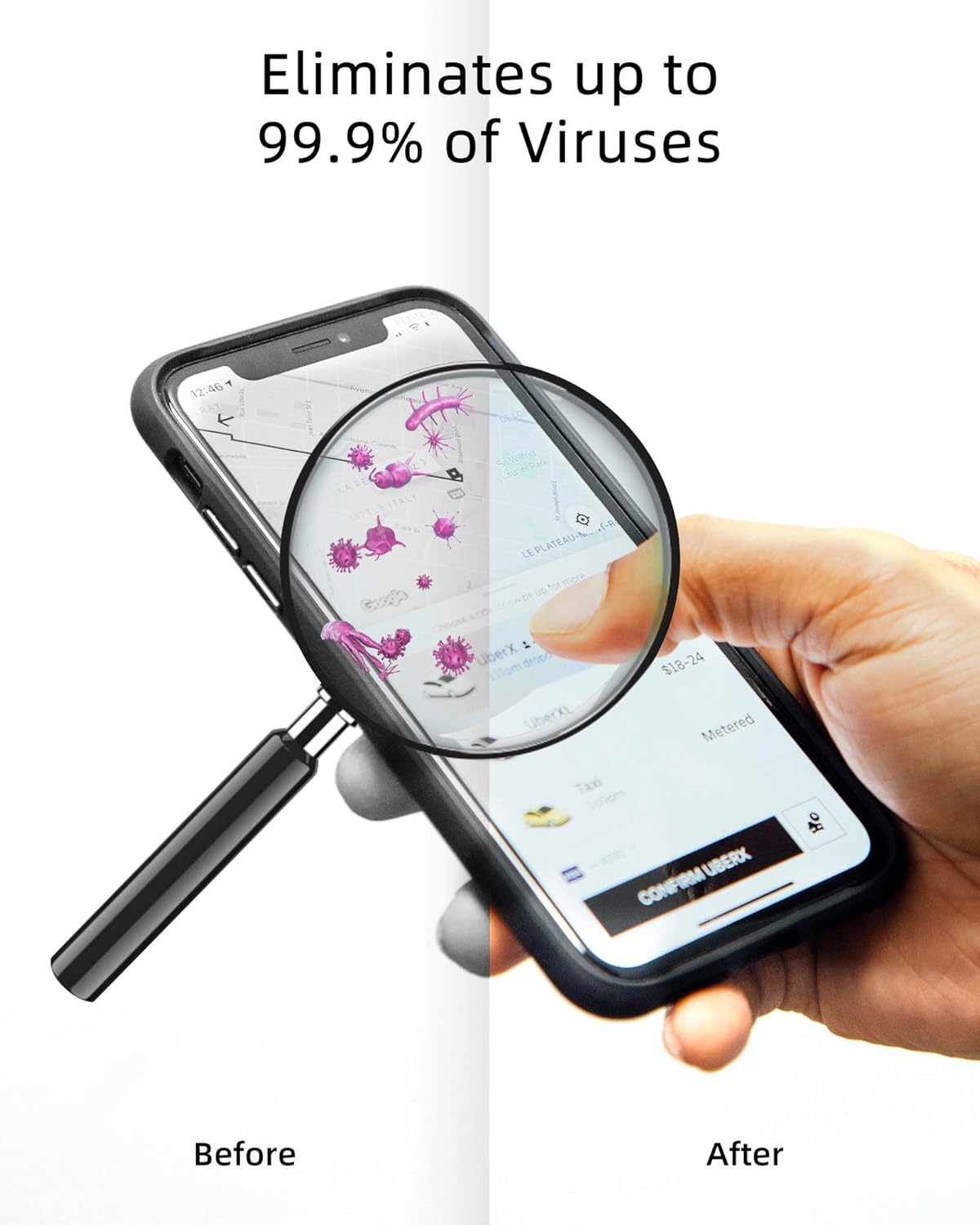 UV-C Light Sanitizer Box for Smartphone X13559