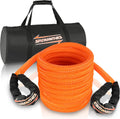 3/4" x 30' Kinetic Recovery Tow Rope, Orange, 27600lbs, Pack of 2 F71386