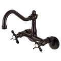 Oil Rubbed Bronze Wall Mount Kitchen Faucet C102