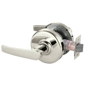 Cylindrical Lock Bright Nickel Plated Clear Coated P278353