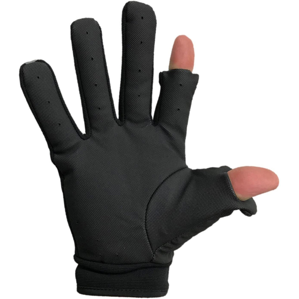 Black Slit Finger Gloves B892